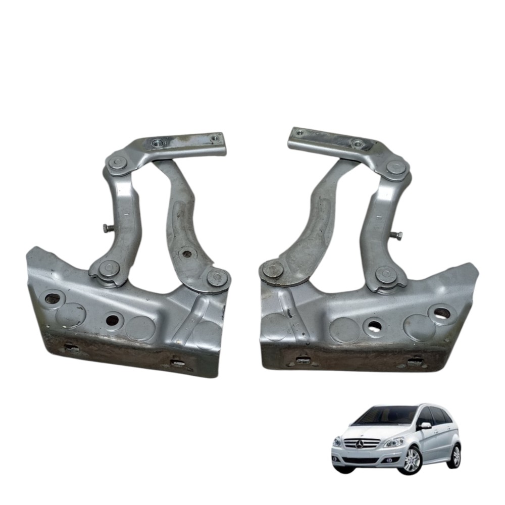 Par Dobradiças Capô Mercedes Benz B180 2011