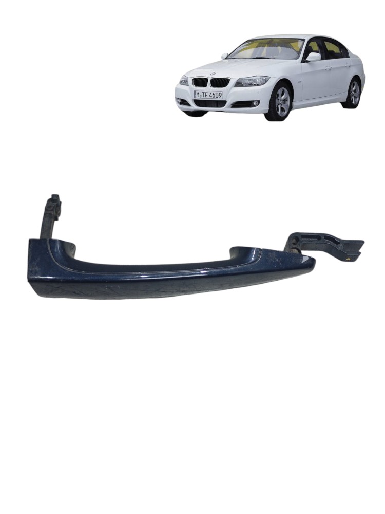 Maçaneta Externa Traseira Direita Bmw 320i 2.0 2009 2011 Preto