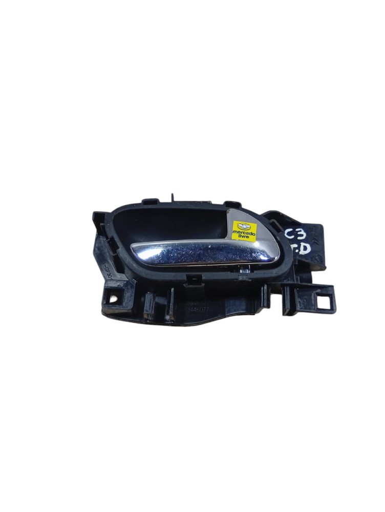 Maçaneta Interna Direita Citroen C3 Aircross 2012 2016 Detal Cromado Dianteira/traseira
