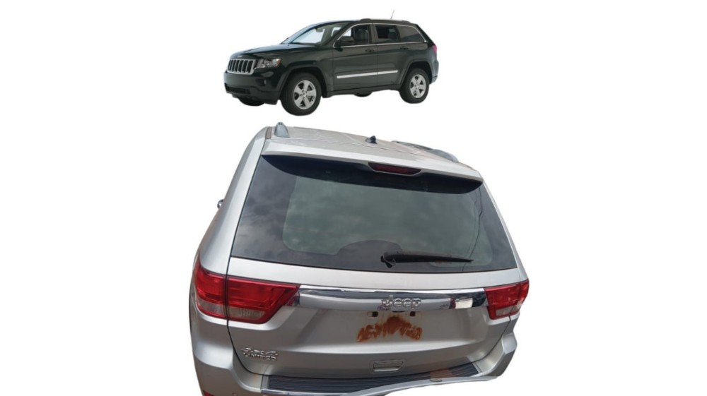 Tampa Traseira Jeep Grand Cherokee 3.6 2013 Prata