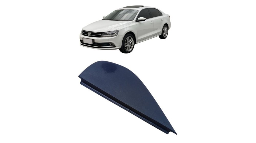 Acabamento Lateral Esquerdo Painel Volkswagen Jetta 2017