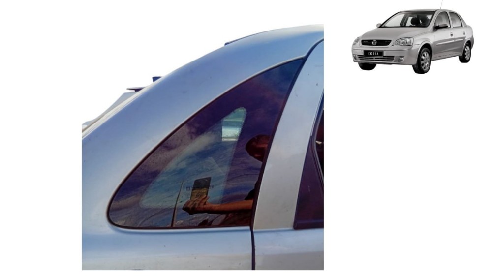 Vidro Fixo Direito Chevrolet Corsa Sedan 2005