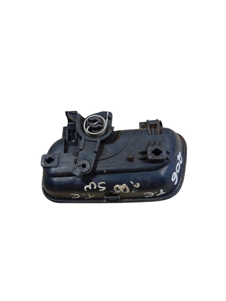 Maçaneta Traseira Esquerda Peugeot 206 2005 2009 Detalhe Preto Traseira 4
