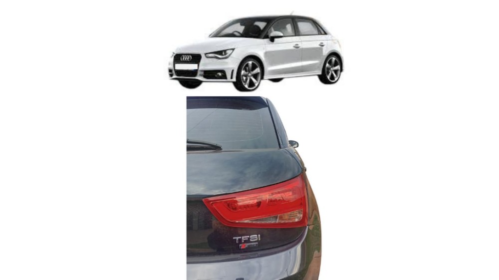 Lanterna Direita Audi A1 1.4 Spb 2013 Direito/passageiro Vermelha