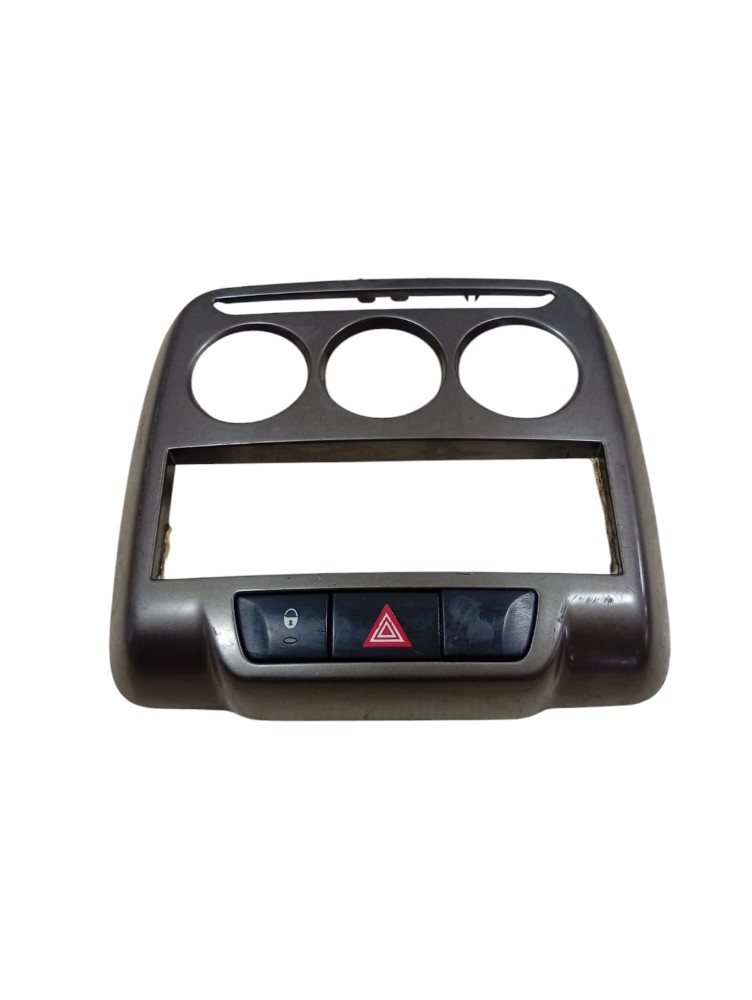 Moldura Painel Central Citroen C3 2011 2015 Avaria