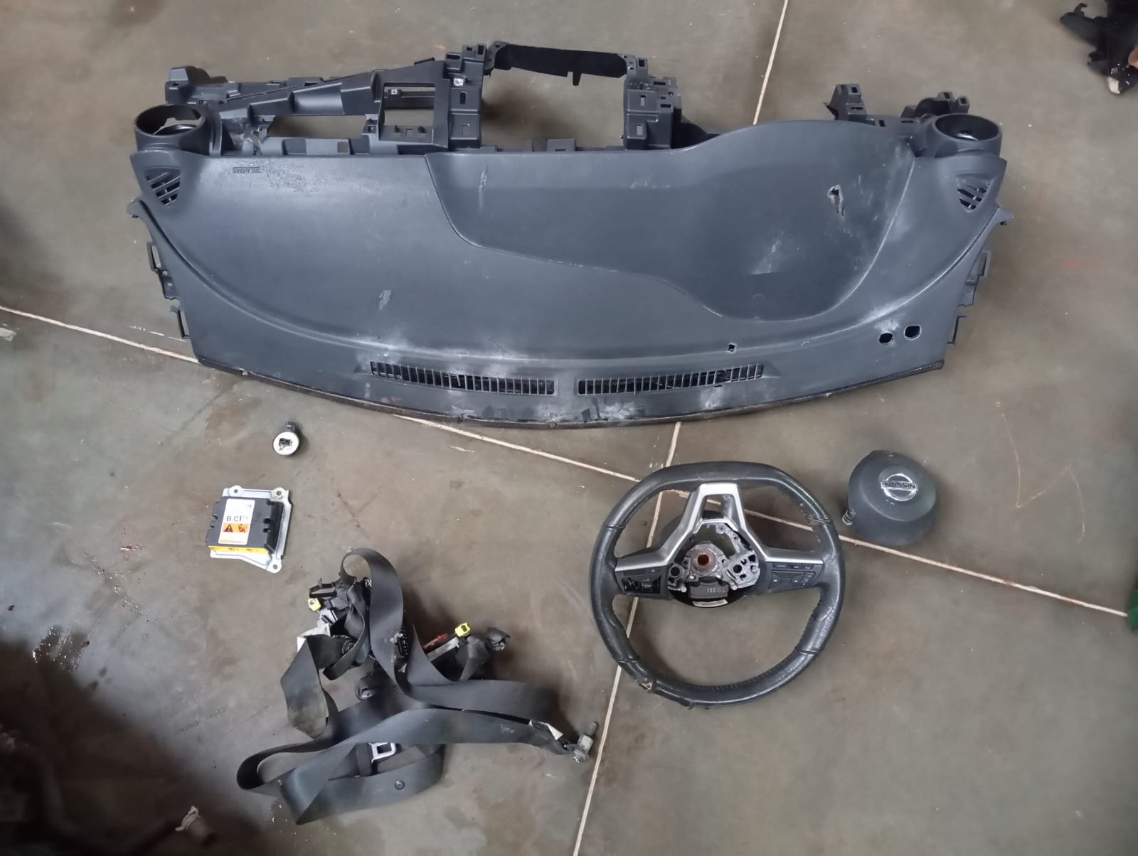 Kit Air Bag c/ Detalhes Nissan Kicks 1.6 2020