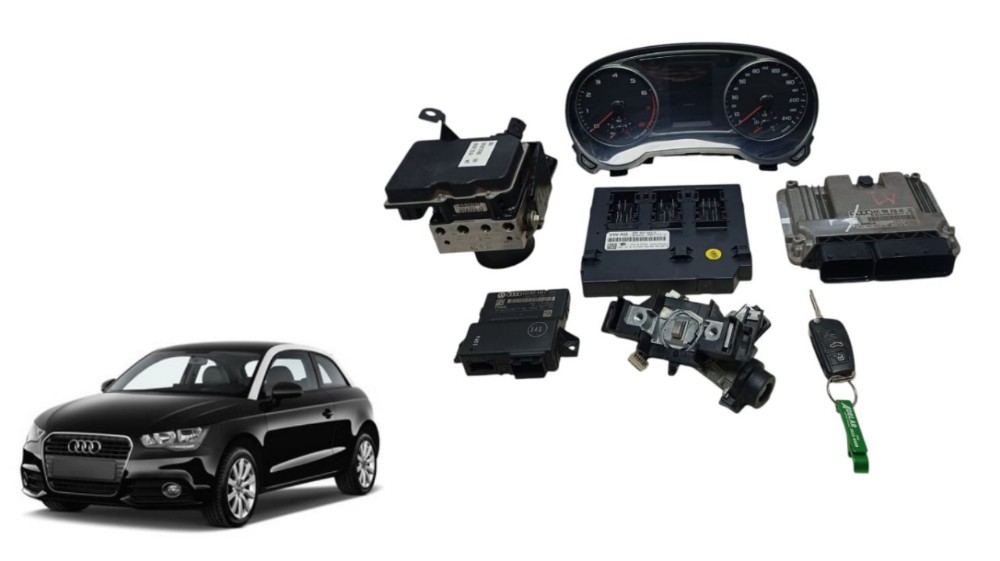 Kit Code Módulo Injeção Audi A1 1.4 Spb 2013 Automática