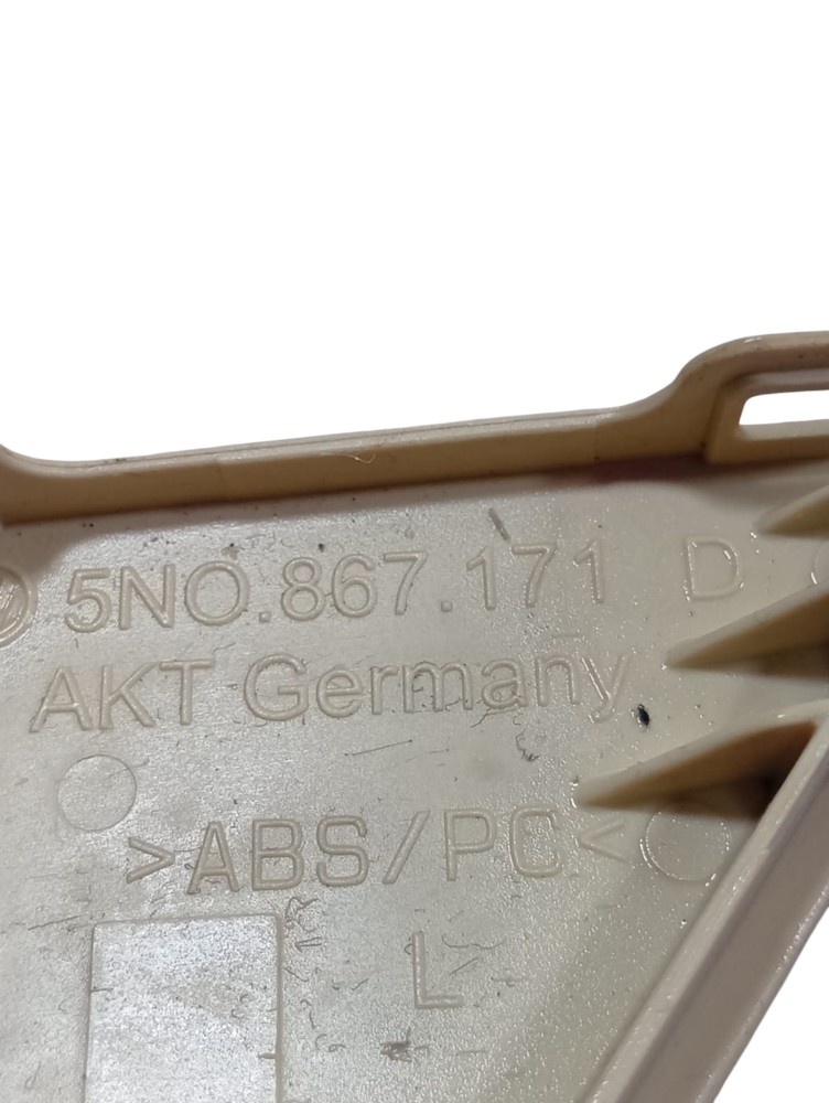 Moldura Forro Porta Traseira Esquerda Volkswagen Tiguan 2011 5