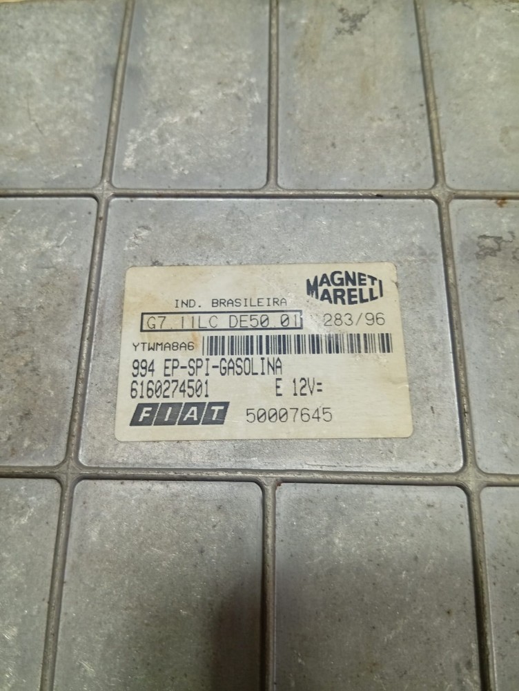 Módulo Injeção Fiat Uno Fiorino 1.0 1996 2002 4