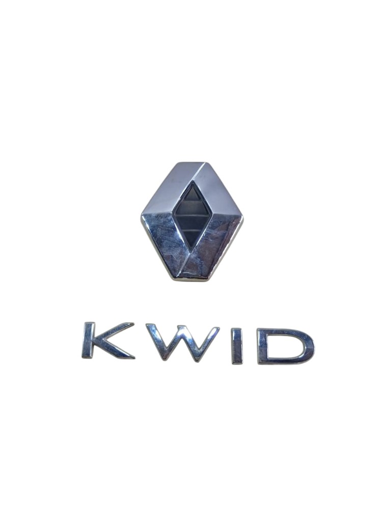 Emblema Renault Kwid 2018 2020 Cromado