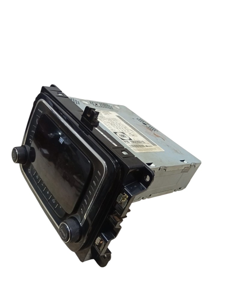 Rádio Multimídia Fiat Uno 2014 2018 Detalhe Preto 3
