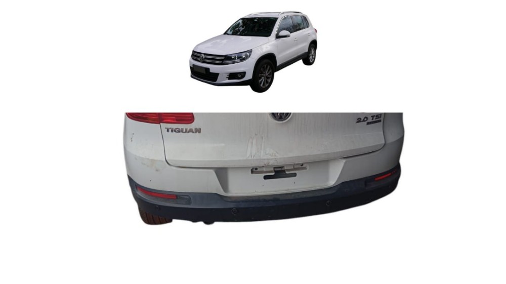 Parachoque Traseiro Volkswagen Tiguan 2011 Detalhe
