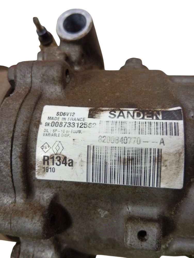 Compressor Ar Condicionado Renault Clio 1.0 2016 5