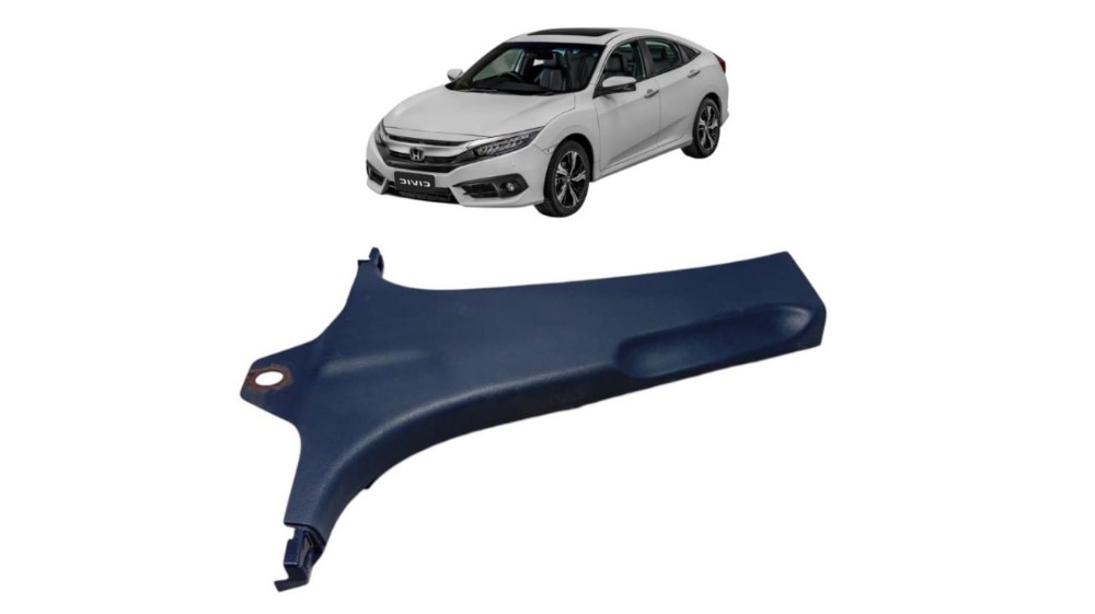 Acabamento Inferior Coluna Esquerda Honda Civic 2017