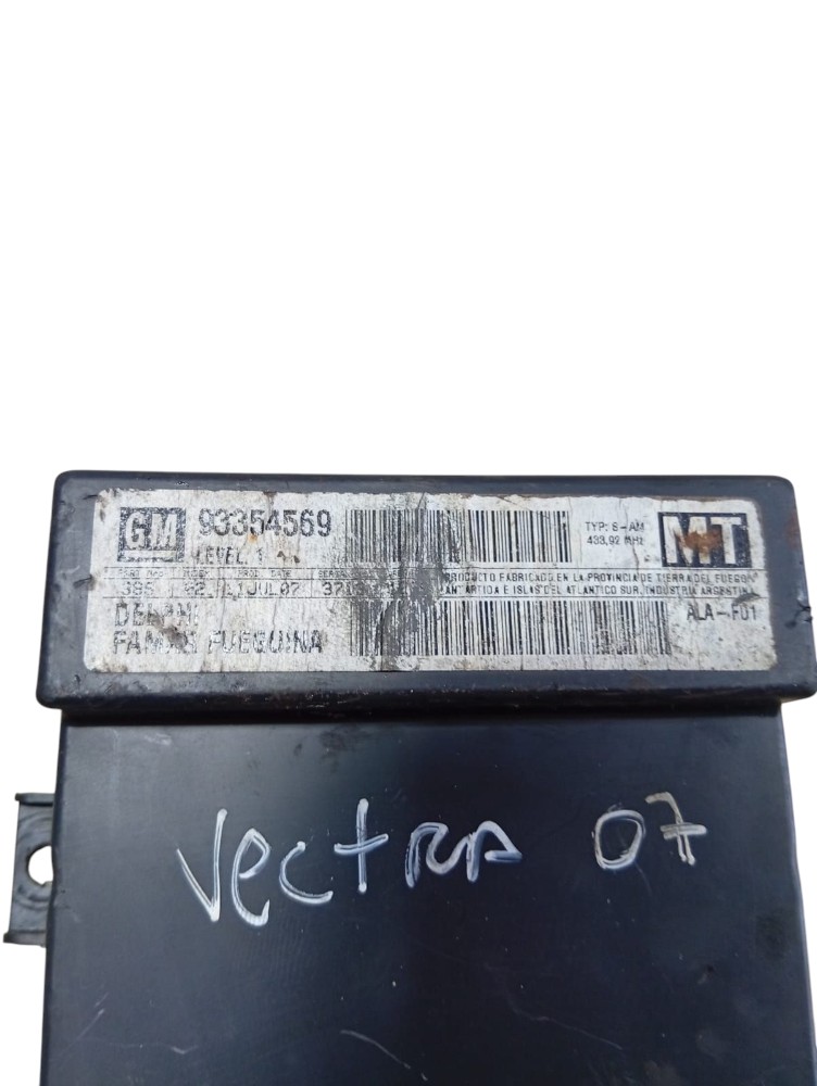 Módulo Conforto Alarme Chevrolet Vectra 2007 4