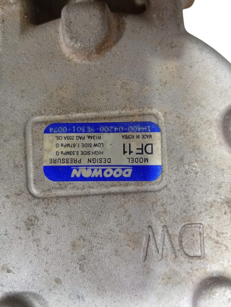 Compressor Ar Condicionado Hb20 1.0 3cc 2013 2019 5