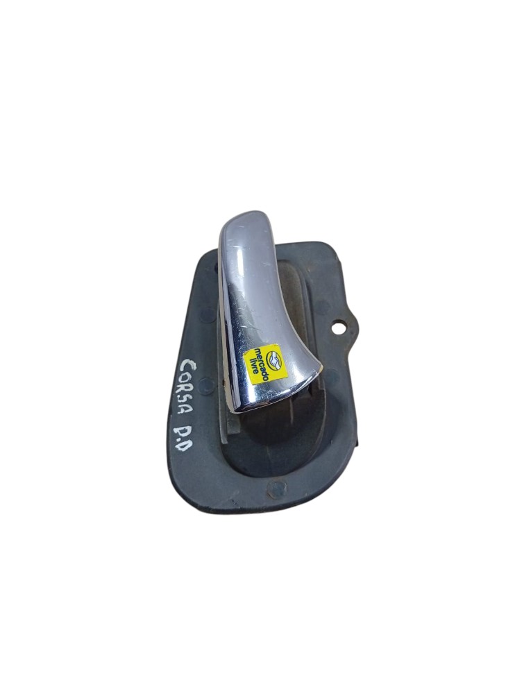 Maçaneta Interna Direita Chevrolet Corsa 1996 2001 Detalhe Cromado Dianteira/traseira 3