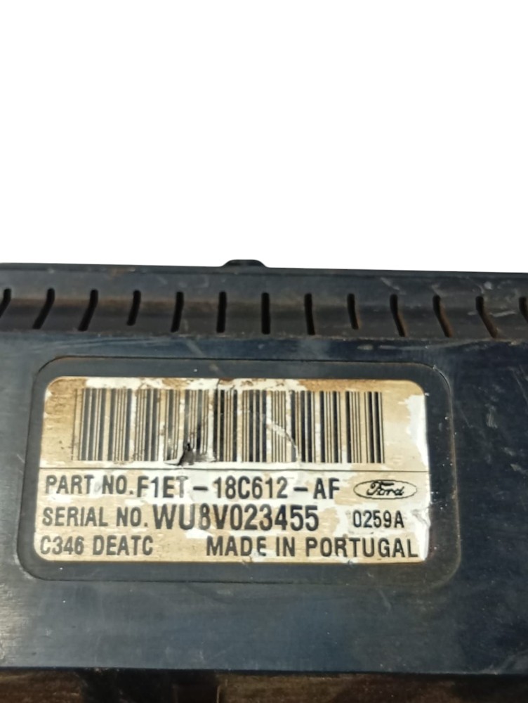 Moldura Comando Ar Ford Focus 2014 2016 Avaria 6