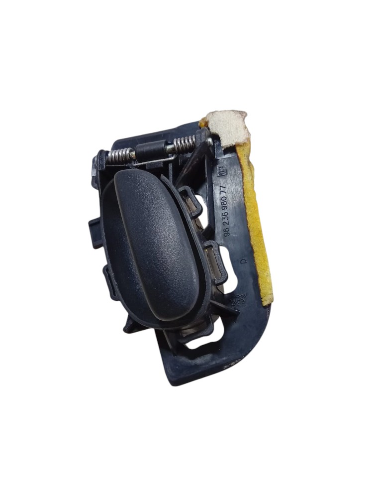 Maçaneta Interna Direita Peugeot 206 207 2001 2007 Preto Dianteira/traseira