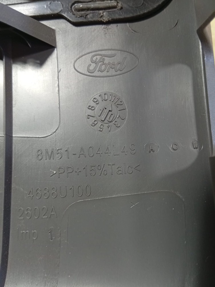 Moldura Alavanca Freio Mão Ford Focus 2010 2012 5