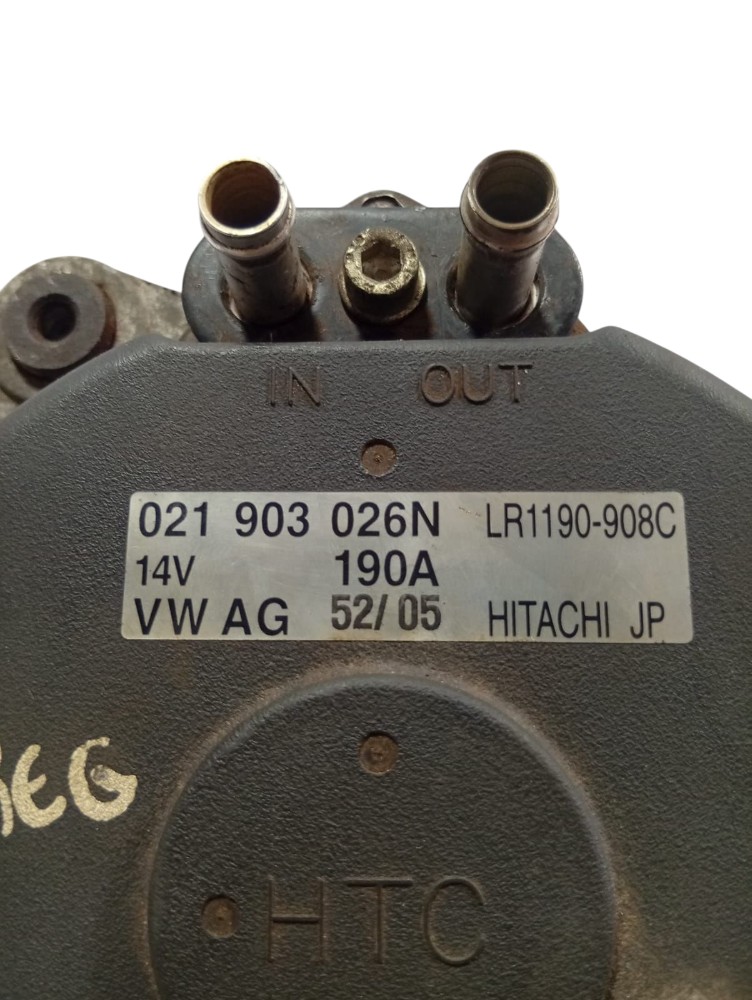 Alternador Porsche Cayenne Volkswagen Touareg 3.6 2008 2010 6