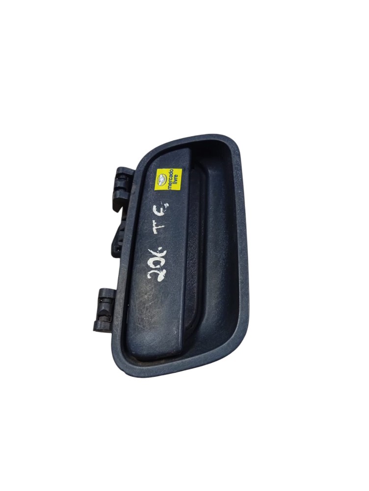 Maçaneta Traseira Esquerda Peugeot 206 2005 2009 Detalhe Preto Traseira 2