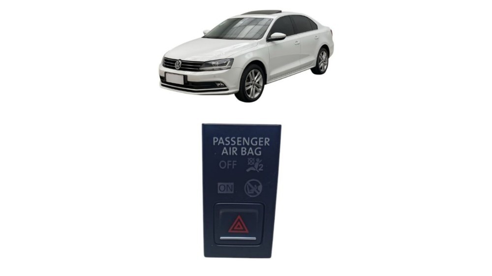 Botão Pisca Alerta Volkswagen Jetta 2.0 2017 Preto