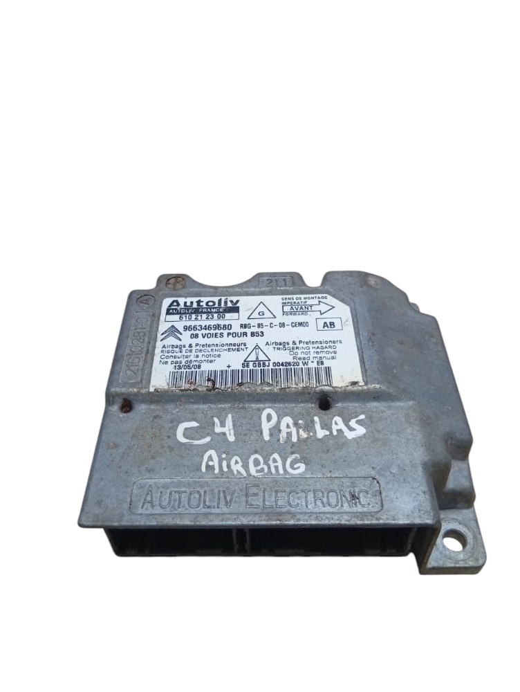 Módulo Airbag Citroen C4 Pallas 2008 2014
