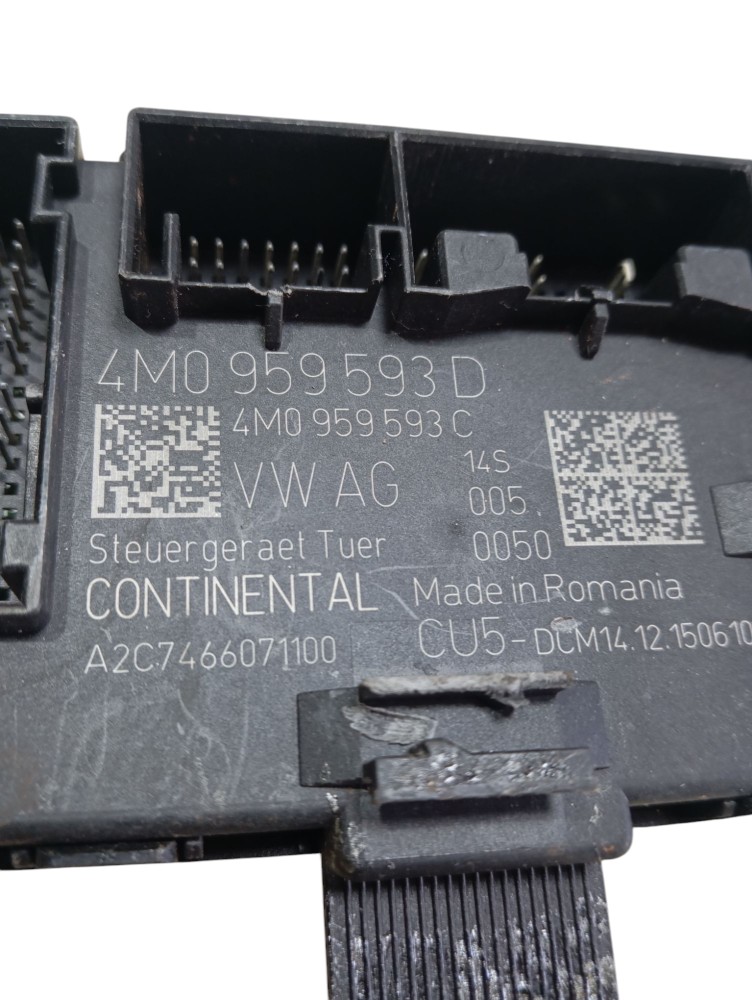 Módulo Conforto Porta Diant Esquerda Audi Q7 2016 4m0959593d 8