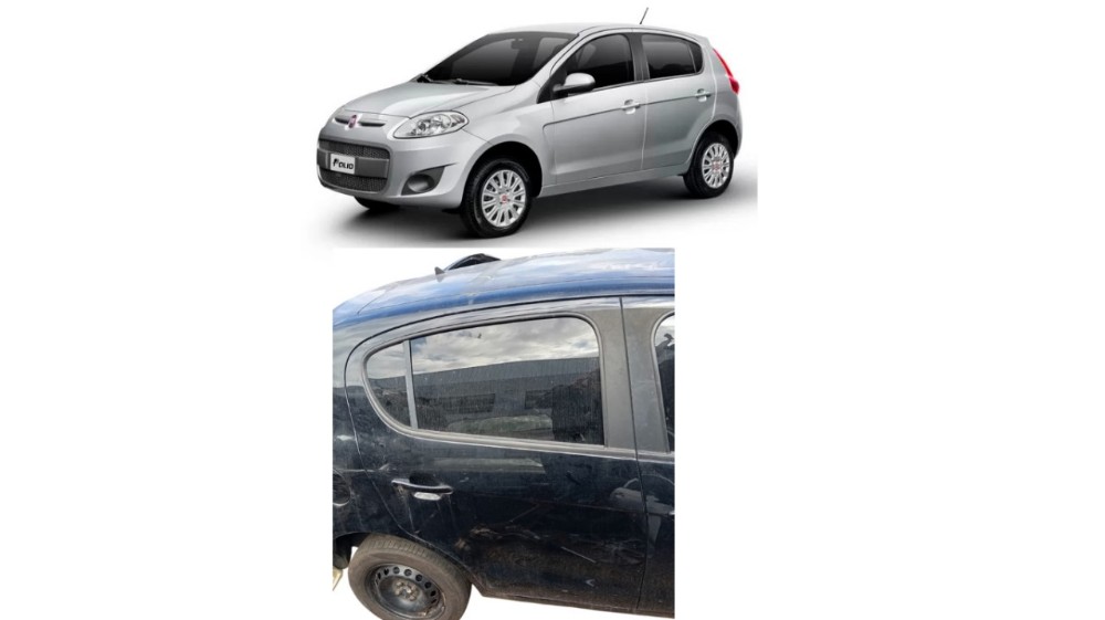 Porta Traseira Direita Fiat Palio Attractive 1.0 2017