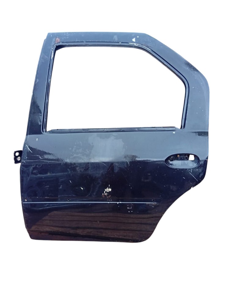 Porta Traseira Esquerda Renault Logan 2008 2012 Traseira Esquerda Preto