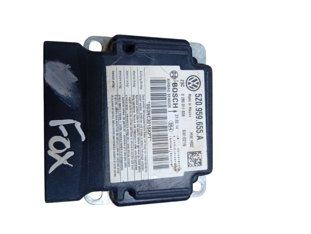 Módulo Airbag Volkswagen Fox SpaceFox 2010 2018