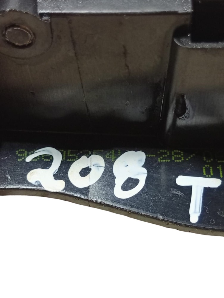 Maçaneta Interna Traseira Esquerda Peugeot 208 Cinza Dianteira/traseira 5