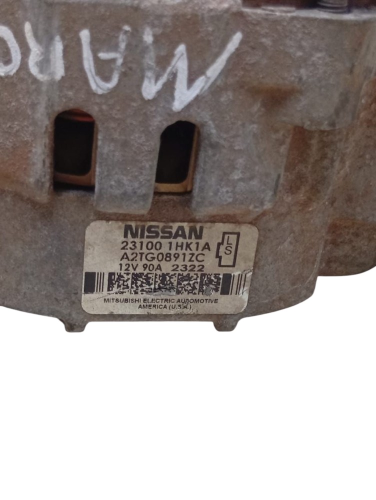 Alternador Nissan March Versa 1.6 2012 2018 7