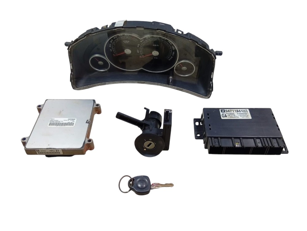 Kit Code Módulo Injeção Chevrolet Prisma 1.4 2011 Flex