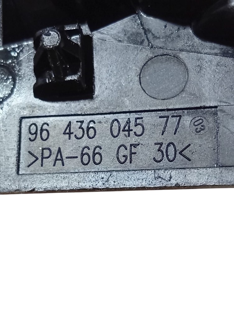 Maçaneta Interna Esquerda Peugeot 307 2007 2012 Detalhe Cromado Dianteira/traseira 5