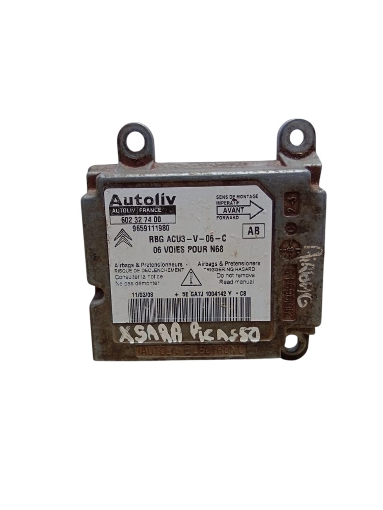 Módulo Airbag Citroen Xsara Picasso 2006 2012