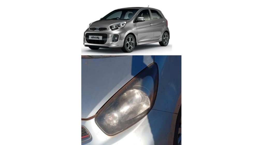 Farol Esquerdo Kia Picanto 2014 Esquerdo/motorista