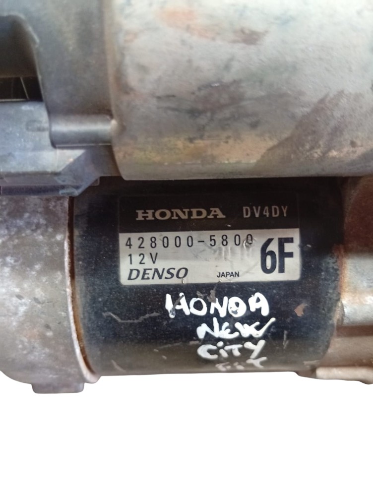 Motor Arranque Partida Honda City Fit 1.5 2009 2015 4