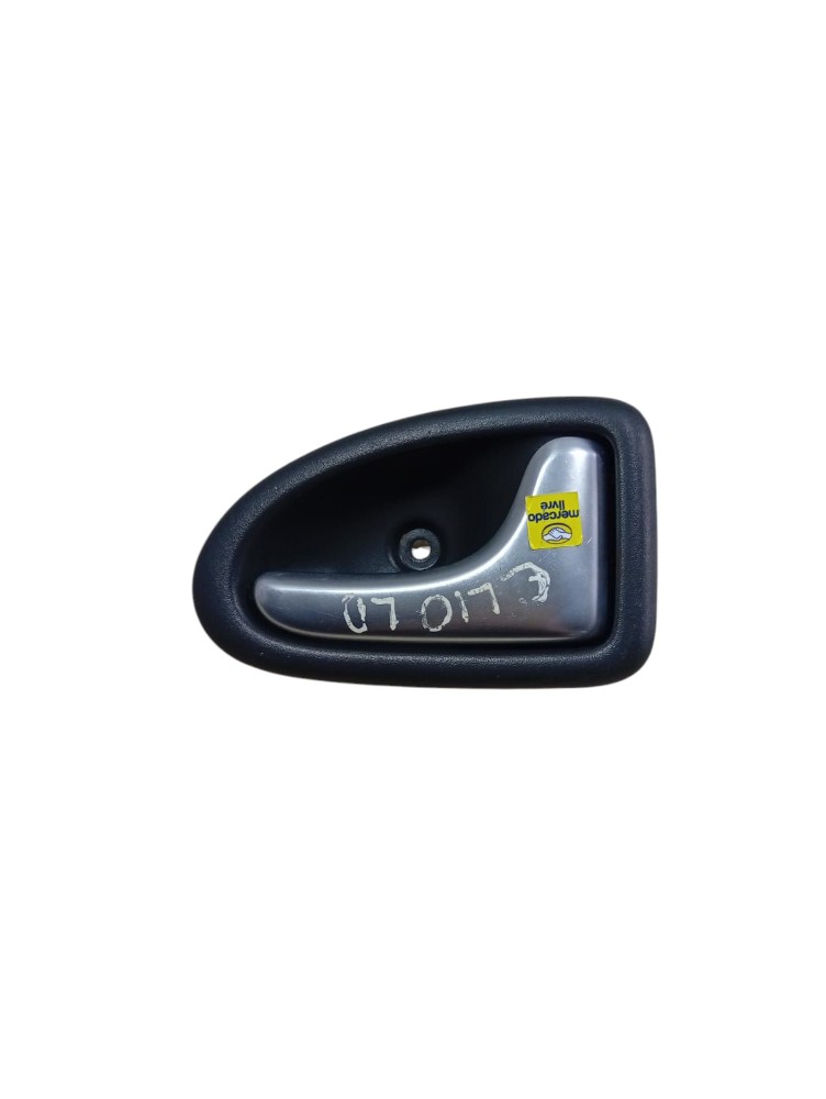 Maçaneta Interna Direita Renault Clio 2001 2010 Detalhe Prata Dianteira/traseira