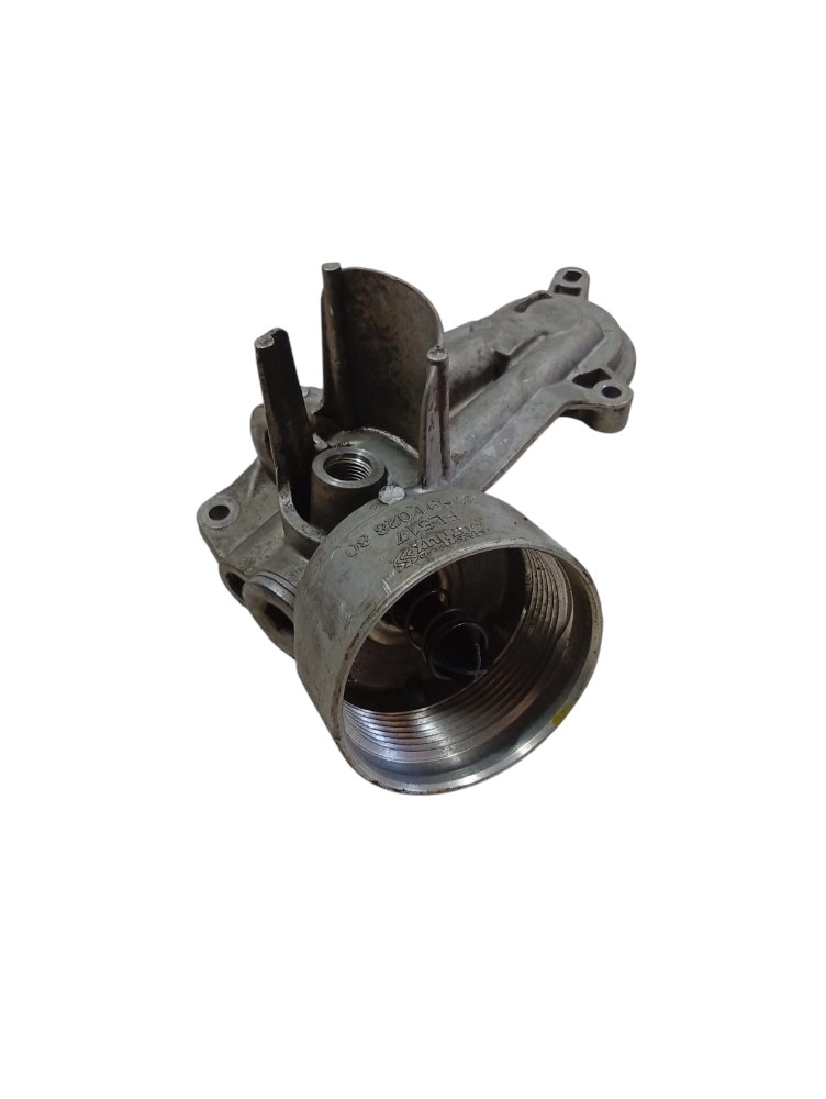 Suporte Filtro Óleo Citroen C3 C4 Peugeot 206 207 1.6 2008 Prata 4