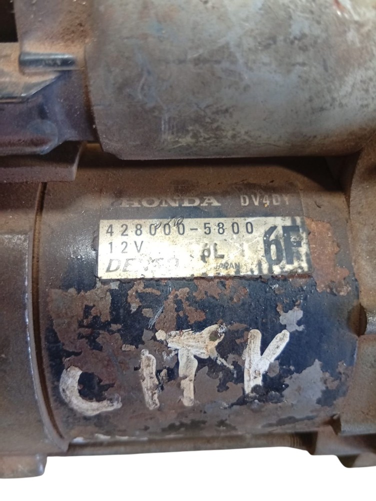 Motor Arranque Partida Honda City Fit 1.5 2009 2014 4