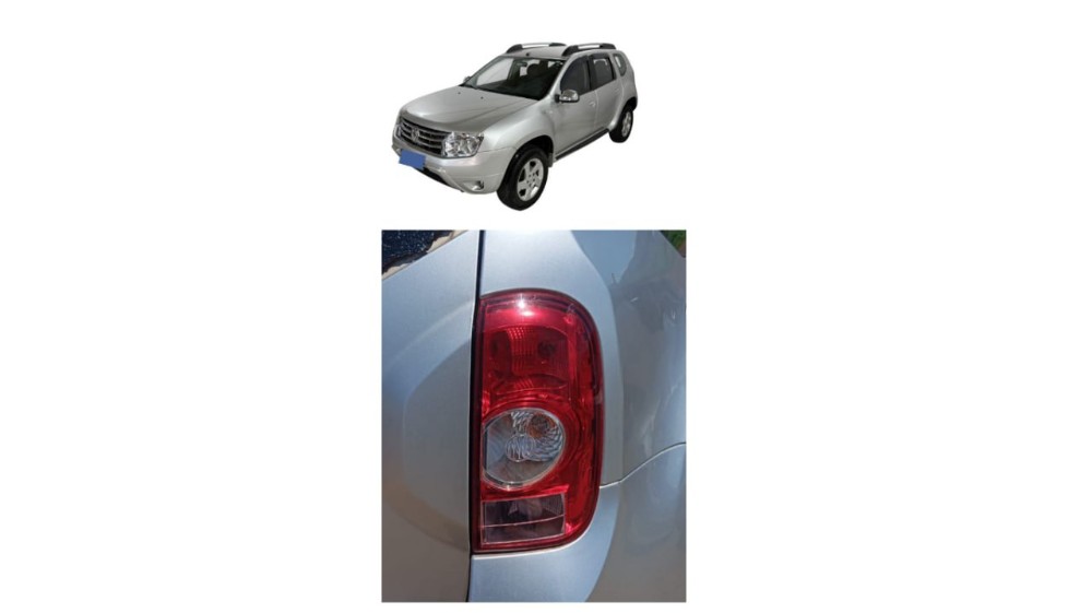 Lanterna Traseira Direita Renault Duster 2013 2014 Direito/passageiro Vermelho