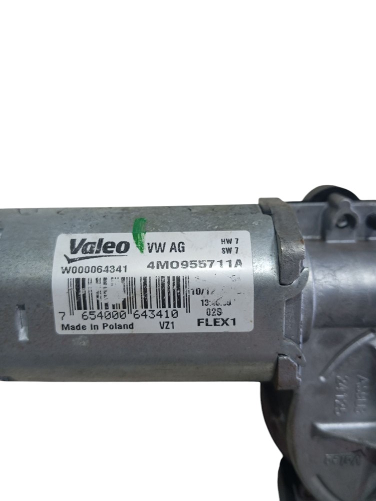 Motor Limpador Vigia Traseiro Audi Q7 2016 4m0955711a 3