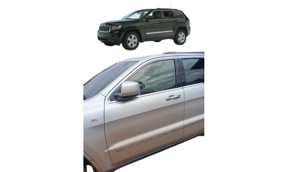 Porta Dianteira Esquerda Jeep Grand Cherokee 2013 Dianteira Esquerda Prata