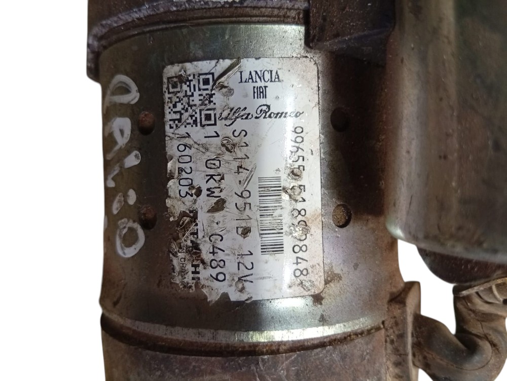 Motor Arranque Partida Fiat Palio Siena 1.4 2010 2016 4
