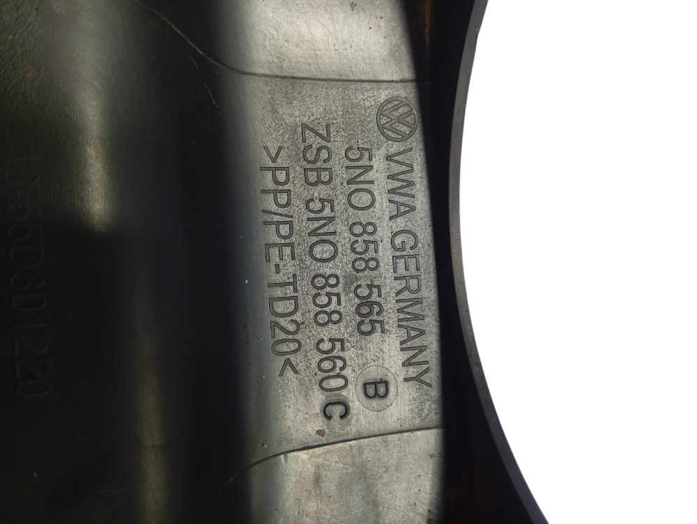 Acabamento Chave Seta Volkswagen Tiguan 2.0 2011 2012 6