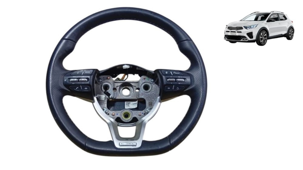 Volante Direção Stonic 1.0 2022 Detalhe Preto