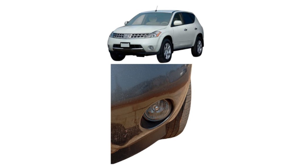 Farol Milha Esquerdo Nissan Murano 3.5 2010 Transparente