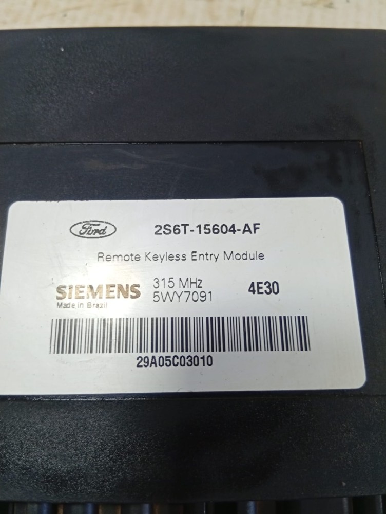 Módulo Conforto Ford Fiesta Ecosport 2004 2010 5